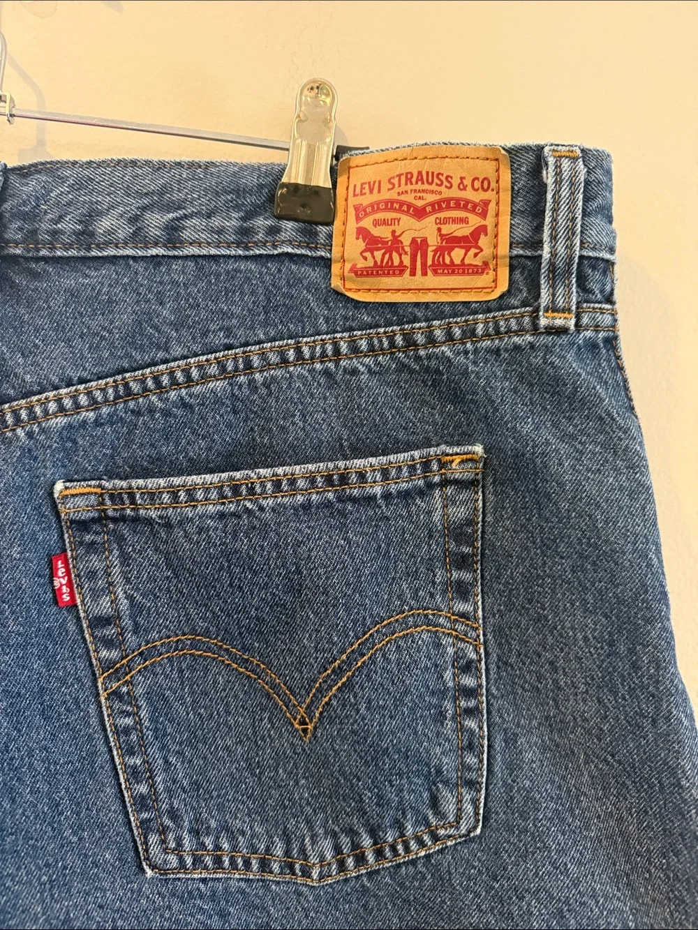 Levis levi denim